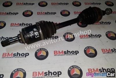 Привод передний левый Mercedes ML w163 - купить Батайске