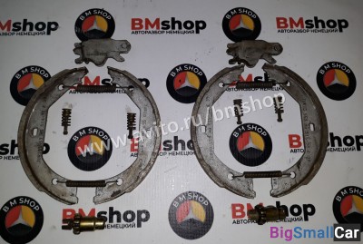 Колодки стояночного тормоза бмв E39 из Японии - купить Батайске