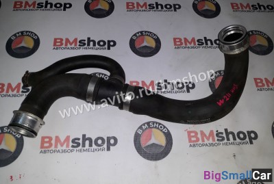 Патрубок радиатора нижний Мерседес W211 из Японии Патрубок радиатора нижний Мерседес W211 из Японии