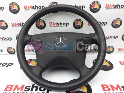 Руль Mercedes E 320 03 07 2001 W210 112941 A2104600203 - купить Батайске