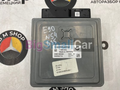 Блок управления двигателем BMW 335i 2008 E90 N54B30A 12147586933 - купить Батайске