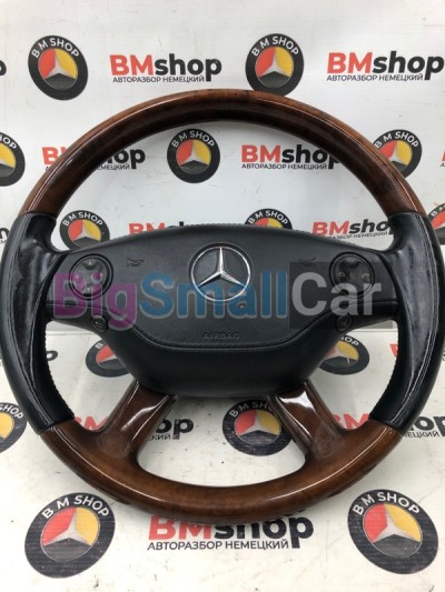 Руль Mercedes S550 2008 W221 273961 A22146003039E38 - купить Батайске