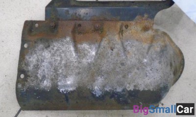 Экран тепловой от Mercedes-Benz M-Class W163 1997-2005