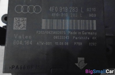 Блок управления парктроником от Audi A6 C6, 4F 2004-2011