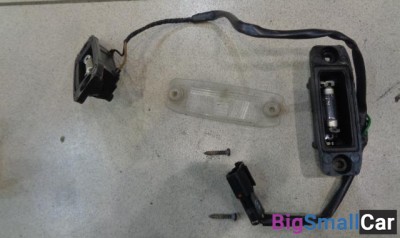 Фонарь подсветки номера от Kia Sorento 2009-2014 - купить Батайске