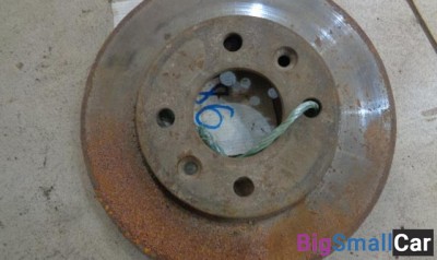 Диск тормозной передний от Renault Symbol 1 1999-2008 - купить Батайске