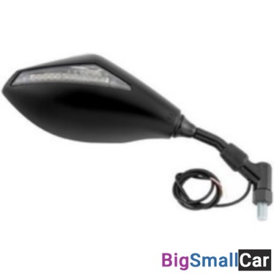 Зеркало BIKEMASTER LED TURNSIG BLACK R/L 600299 - купить Батайске