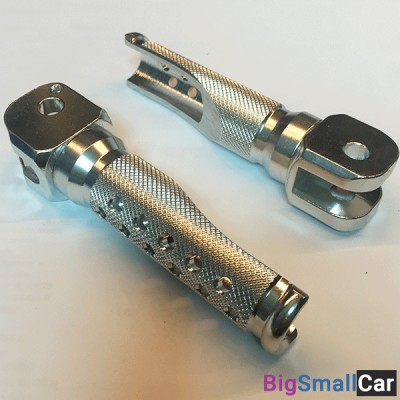 Подножки (задние) EMGO SUZUKI SLASH CUT/SILVER 50-11311A - купить Батайске