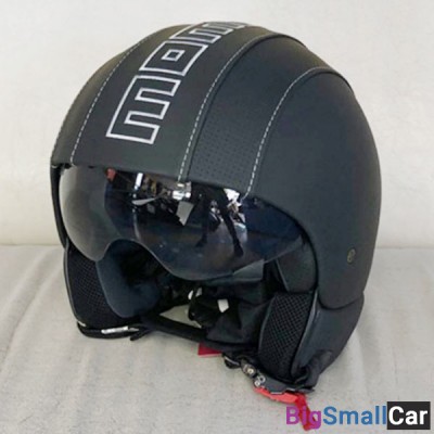 Шлема MOMO DESIGN HERO (кожа) black/silver L 08582 - купить Батайске