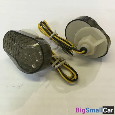 Поворотники CLEAR KAWASAKI накладные 08738 - купить Батайске