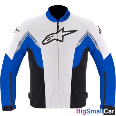 Куртка ALPINESTARS текстиль VIPER AIR white/blue/black S - купить Батайске
