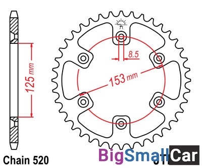Звезда ведомая JT JTR210.43 - купить Батайске