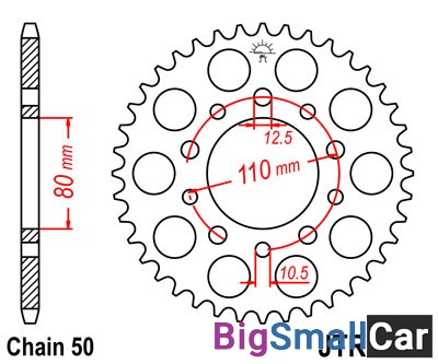 Звезда ведомая JT JTR1334.43 - купить Батайске