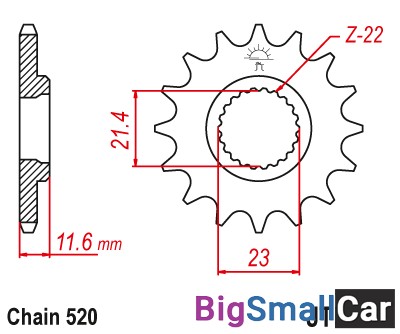 Звезда ведущая JT JTF583.15 - купить Батайске