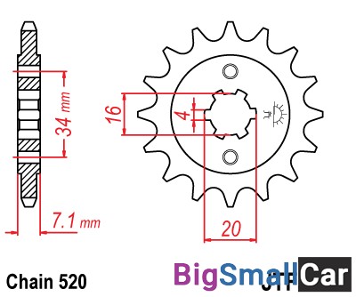 Звезда ведущая JT JTF1903.14 - купить Батайске