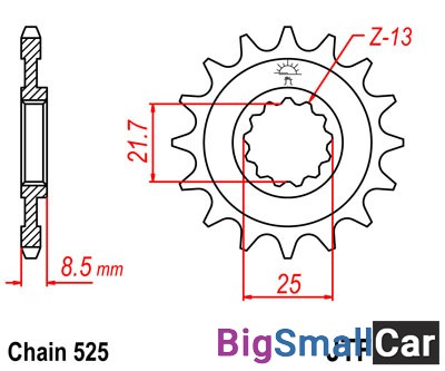 Звезда ведущая JT JTF1537.16RB - купить Батайске