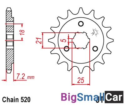 Звезда ведущая JT JTF437.14 - купить Батайске