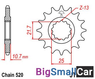 Звезда ведущая JT JTF1595.16RB - купить Батайске