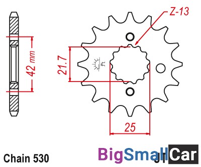 Звезда ведущая JT JTF513.18 - купить Батайске