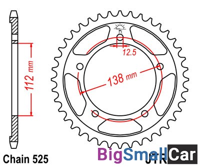 Звезда ведомая JT JTR1304.41 - купить Батайске