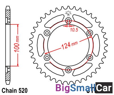 Звезда ведомая JT JTR735.45 - купить Батайске
