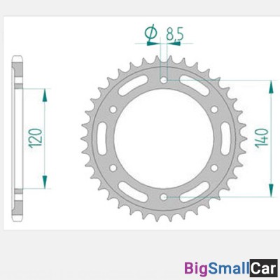 Звезда ведомая AFAM 10311-38 - купить Батайске