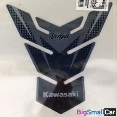 Наклейка на бак Kawasaki NINJA grey/blk 18833 - купить Батайске