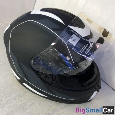 Шлем IXS HX1100 2.0 blk/matt/white 2XL X14070-M31-2XL - купить Батайске