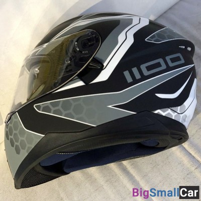 Шлем IXS HX1100 2.2 blk.matt/wh/grey XS X14082-M31-XS - купить Батайске