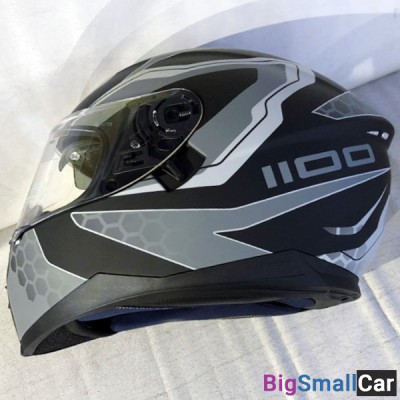 Шлем IXS HX1100 2.2 blk.matt/grey S X14082-M39-S - купить Батайске