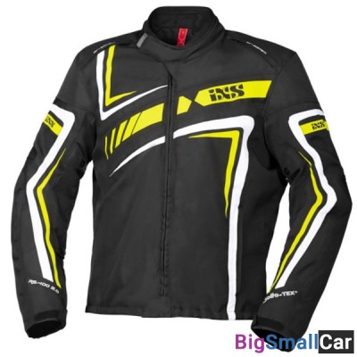 Куртка текстиль IXS Sport Jacket RS-400 ST blk/wh/yel L X56042-351-L - купить Батайске