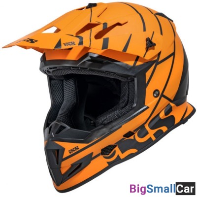 Шлем IXS 361 blk/orange 2.2 X12037-M63-M