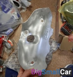 Защитный кожух коллектора hyundai Accent 12 клап - купить Батайске