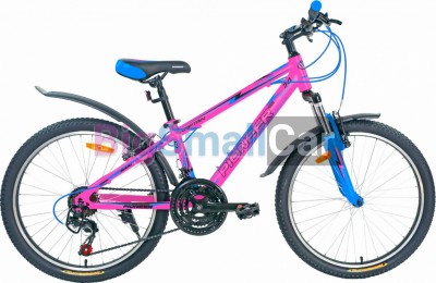 Горные велосипеды PIONEER CAPTAIN 24/12 pink-blue-black