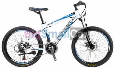 Горные велосипеды PIONEER TORNADO 24/14 white-black-blue