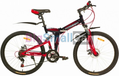 Дорожные велосипеды PIONEER ODYSSEY 26/16 black-red-white Дорожные велосипеды PIONEER ODYSSEY 26/16 black-red-white