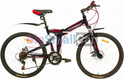 Дорожные велосипеды PIONEER ODYSSEY 26/18 black-white-red Дорожные велосипеды PIONEER ODYSSEY 26/18 black-white-red
