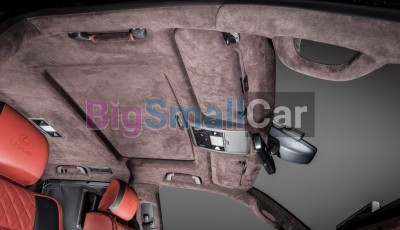 Перетяжка салона Toyota Blizzard кожей и алькантарой - купить Батайске